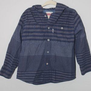 Levi's Hooded Button Down Shirt
